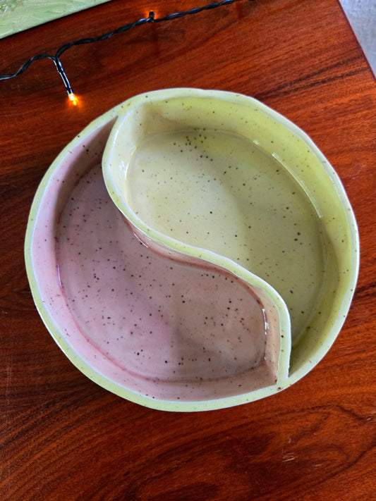 Yin og yang skål