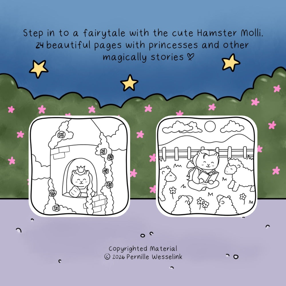 Bagside af Fairytale with Molli PDF