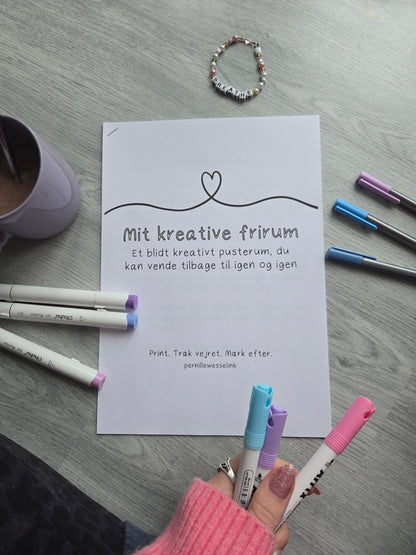 'Mit kreative frirum' workbook