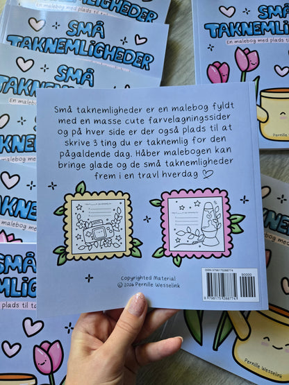 Små taknemligheder malebog