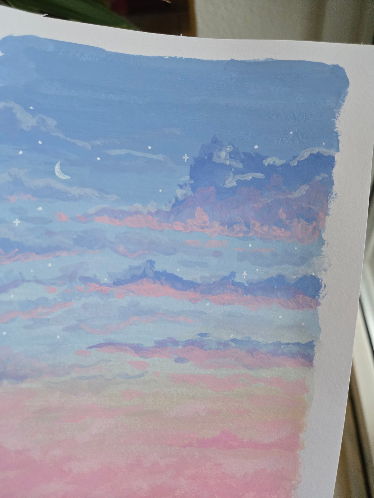 Cute dreams, originalt lille maleri